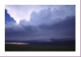 HP supercell on the heels of the previous storm has the classic shelf cloud.