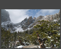 Emerald Lake Jagged Peaks