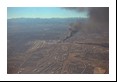 Jet fuel burns out of control alongside the runways at Denver's old Stapleton airport.