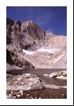 Long's Peak (14,255 ft) looms over Chasm Lake and offers excellent technical climbs.