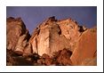 Immense rock cliffs crumble into massive boulders over tens of millenia - don't photo from here the next time one comes down.